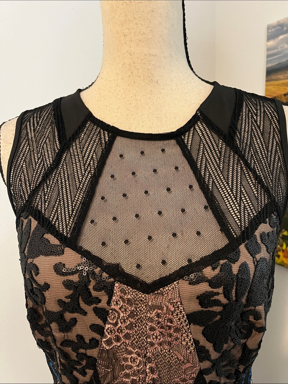 NWT Greylin Embellished Dress - Picture 2 of 16